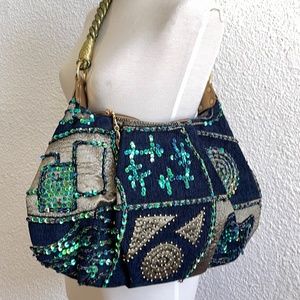 The Carrie Drop// Y2K Patchwork Shoulder Bag